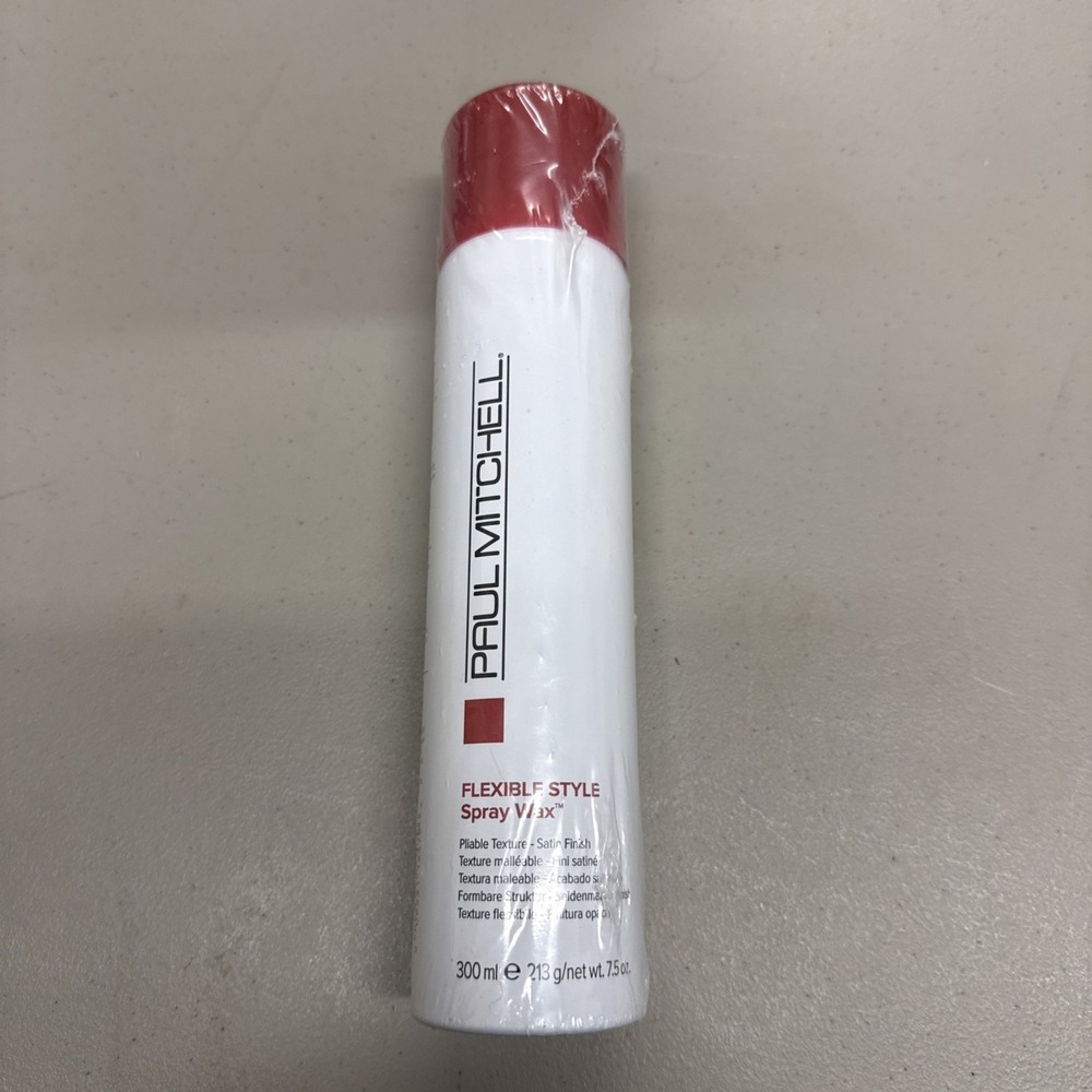 Paul Mitchell Flexible Style Spray Wax 7.5 oz -Pliable Texture, Satin Finish